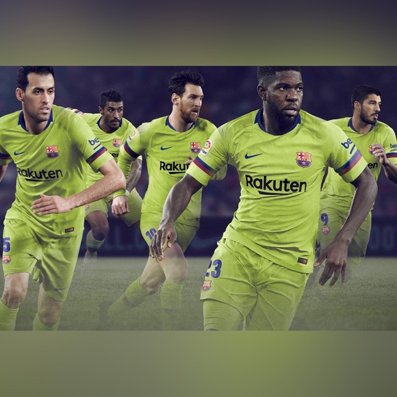 FC Barcelona 2018-19 Away Kit (M) - Picture 4 of 4